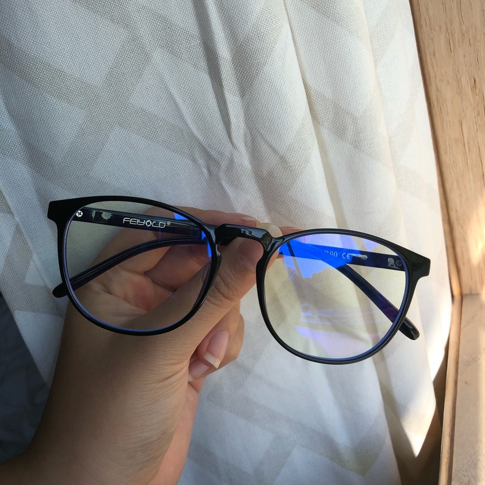 Black Blue Light Glasses